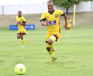 Fagrie Lakay in action for Santos at the Metropolitan Premier Cup this year
