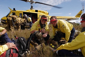 The Volunteer Fire Services based at the Newlands Forestry Station