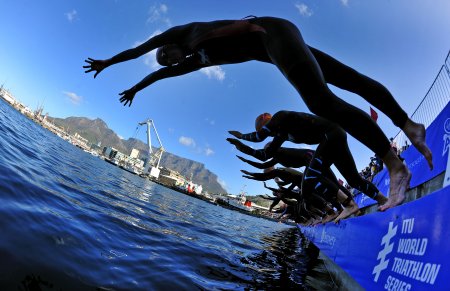 The ITU World Triathlon Series event takes place in the V&A Waterfont, Green Point Precinct this weekend