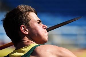 Jacobus Botha throws a personal best to clinch Gold. 