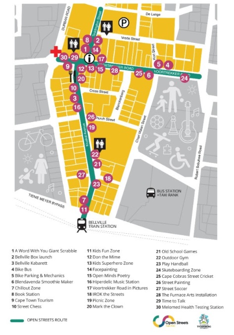 Street Fest BEllville Map